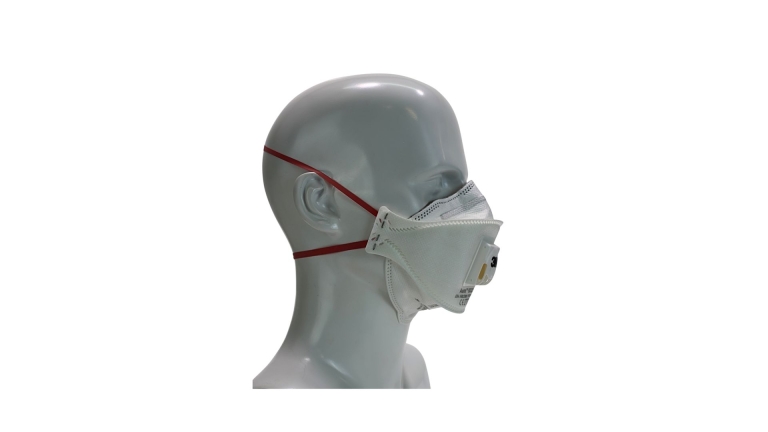 3M Aura Atemschutzmaske 9322+C2 (FFP2) mit Cool Flow Ventil und 3-teiligem Design